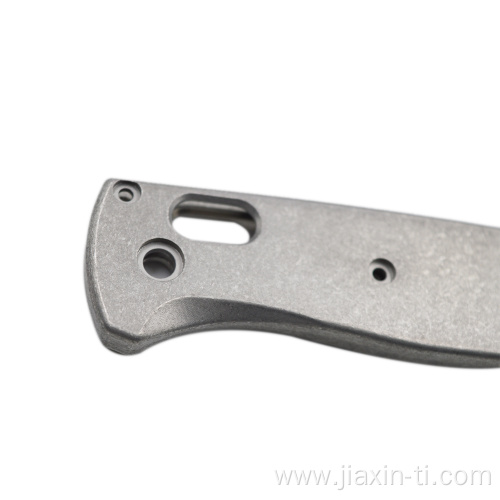 Custom Knife Frame Parts Titanium Knife Handle Scales